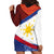 Philippines National Flag Day Hoodie Dress Polynesian and Yakan Tattoo Brush Style