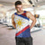 Philippines National Flag Day Men Tank Top Polynesian and Yakan Tattoo Brush Style
