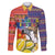 Philippines Kadayawan Family Matching Puletasi and Hawaiian Shirt Filipino Eagle Durian with Polynesian and Igorots Pattern