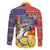 Philippines Kadayawan Family Matching Puletasi and Hawaiian Shirt Filipino Eagle Durian with Polynesian and Igorots Pattern