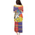 Philippines Kadayawan Family Matching Puletasi and Hawaiian Shirt Filipino Eagle Durian with Polynesian and Igorots Pattern