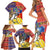 Philippines Kadayawan Family Matching Short Sleeve Bodycon Dress and Hawaiian Shirt Filipino Eagle Durian with Polynesian and Igorots Pattern