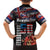 Hawaii Statehood Day Family Matching Long Sleeve Bodycon Dress and Hawaiian Shirt 50th state of the United States Kakau Tattoos and Hibiscus Grunge - Polynesian Pride