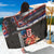 Hawaii Statehood Day Sarong 50th state of the United States Kakau Tattoos and Hibiscus Grunge - Polynesian Pride