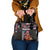 Hawaii Statehood Day Shoulder Handbag 50th state of the United States Kakau Tattoos and Hibiscus Grunge - Polynesian Pride