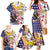 Hawaii and United States Together Family Matching Mermaid Dress and Hawaiian Shirt Seal of Hawaii and Bald Eagle - Polynesian Pride