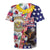 Hawaii and United States Together Rugby Jersey Seal of Hawaii and Bald Eagle - Polynesian Pride