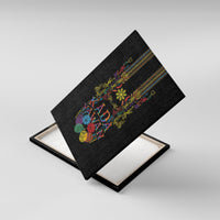Philippines Kadayawan Festival Canvas Wall Art Polynesian Tribal Art Barong Style