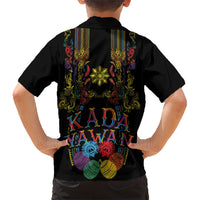 Philippines Kadayawan Festival Family Matching Mermaid Dress and Hawaiian Shirt Polynesian Tribal Art Barong Style LT03 - Polynesian Pride