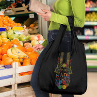 Philippines Kadayawan Festival Grocery Bag Polynesian Tribal Art Barong Style LT03 - Polynesian Pride