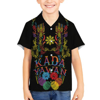 Philippines Kadayawan Festival Hawaiian Shirt Polynesian Tribal Art Barong Style