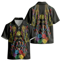 Philippines Kadayawan Festival Kid Hawaiian Shirt Polynesian Tribal Art Barong Style LT03 - Polynesian Pride