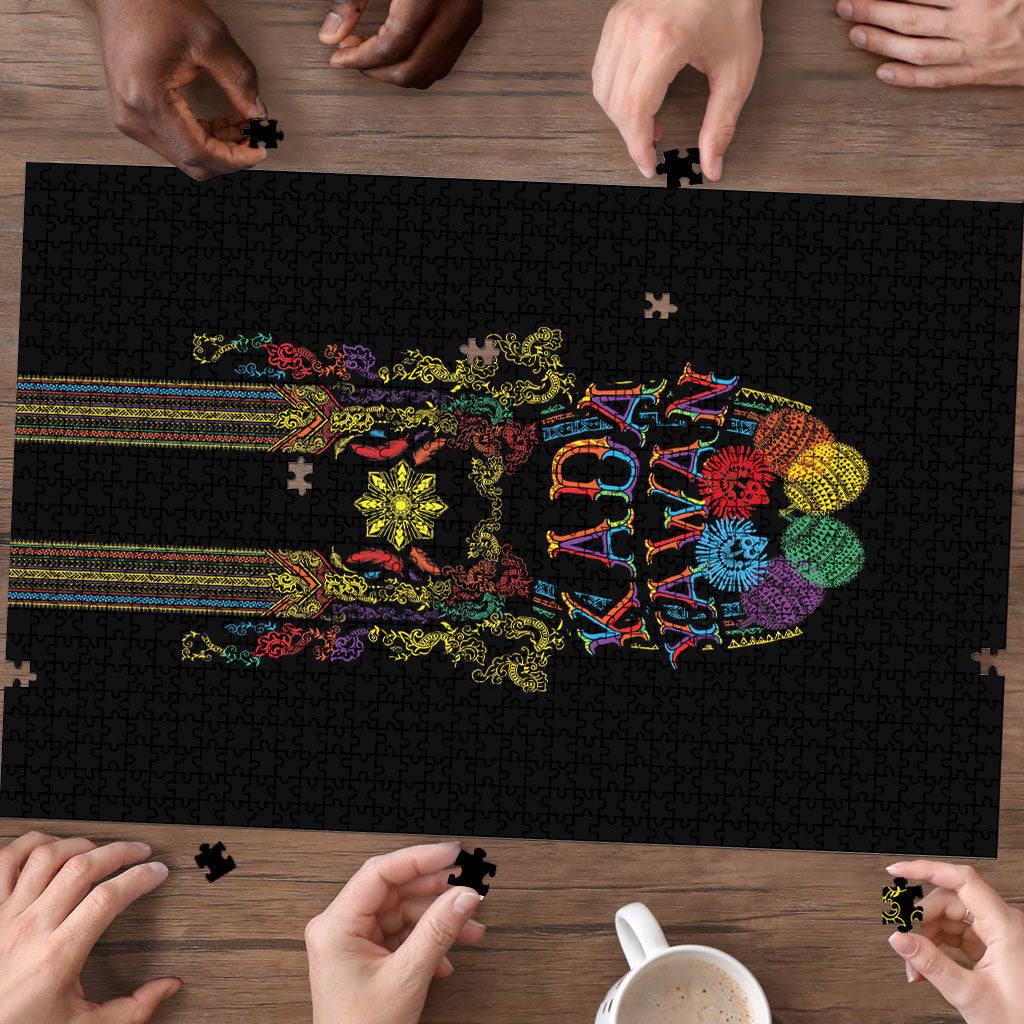 Philippines Kadayawan Festival Puzzle Polynesian Tribal Art Barong Style