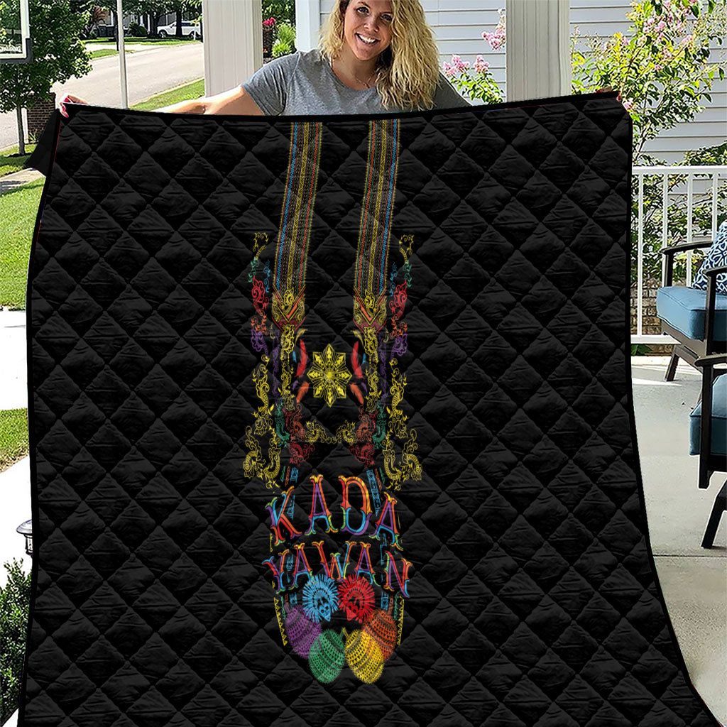 Philippines Kadayawan Festival Quilt Polynesian Tribal Art Barong Style