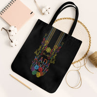 Philippines Kadayawan Festival Tote Bag Polynesian Tribal Art Barong Style LT03 Black Strap One Size Black - Polynesian Pride