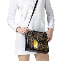 Papua New Guinea and Indonesia Batik Shoulder Handbag Bird of Paradise with Tribal Batik Patterns LT03 - Polynesian Pride