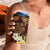 Polynesian Turtle 4 in 1 Can Cooler Tumbler Plumeria Hibiscus Pattern Oxblood