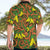 New Zealand Kowhai Flowers Hawaiian Shirt Maori Koru Pattern