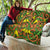 New Zealand Kowhai Flowers Quilt Maori Koru Pattern