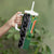 Custom Aotearoa South Africa Rugby Freedom Cup Tumbler With Handle Maori Silver Fern Art and Sporty Flag SA - Polynesian Pride