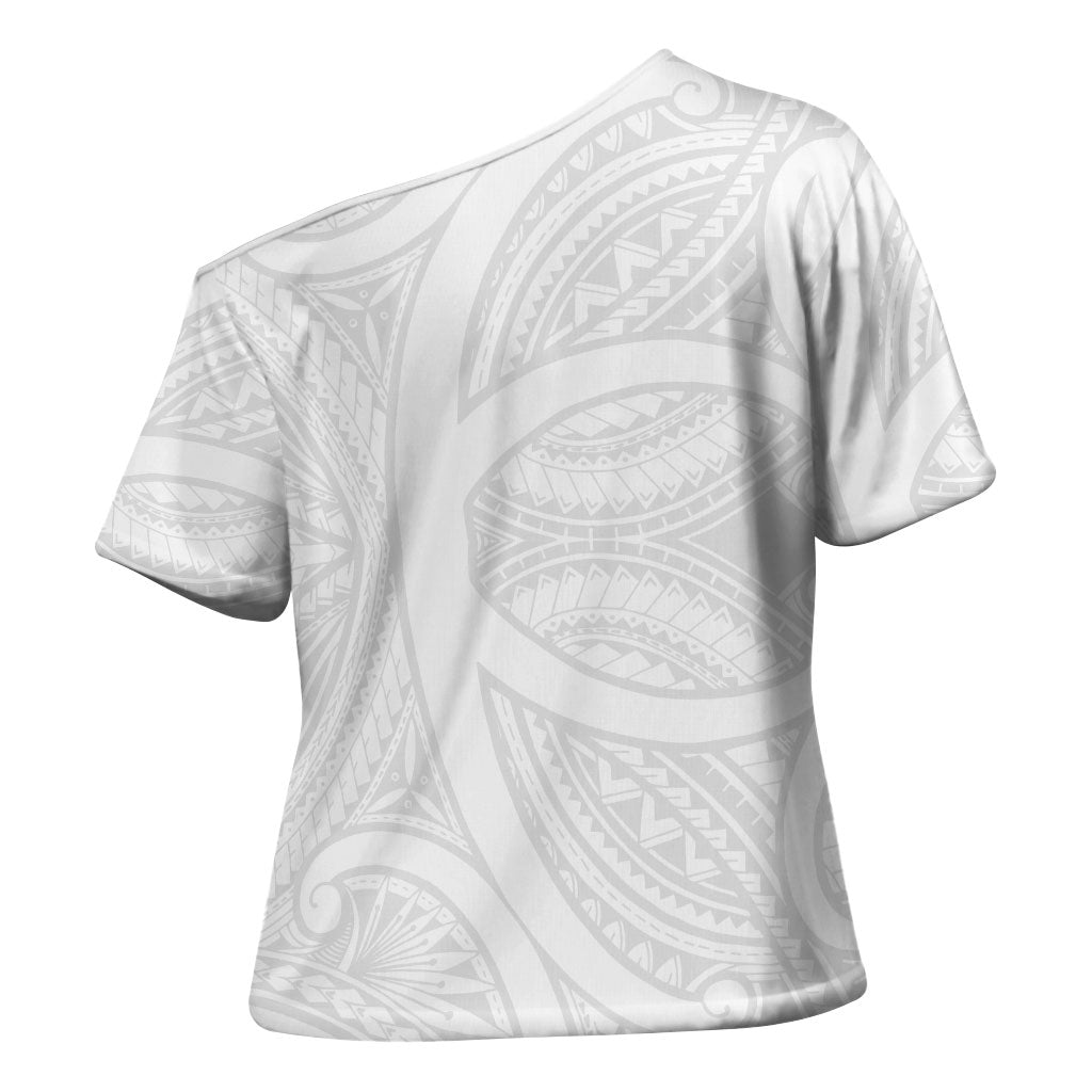 Samoan Tatau Cross Shoulder Shirt Tattoo Reveal Effect