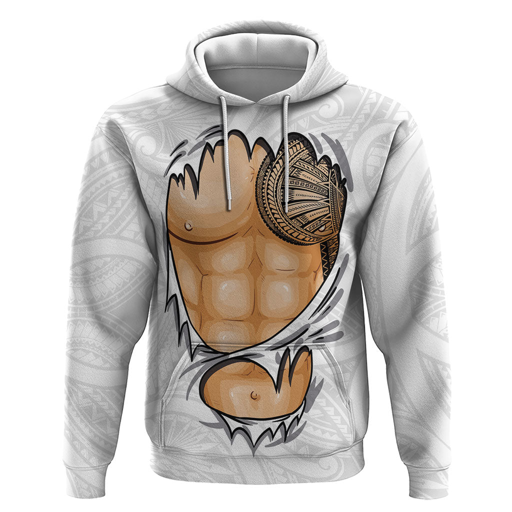 Samoan Tatau Hoodie Tattoo Reveal Effect