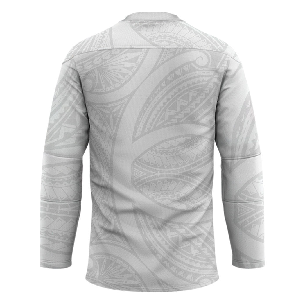 Hawaiian Kakau Hockey Jersey Aquaman Tattoo Reveal Effect
