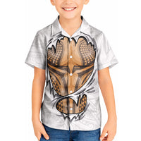 Hawaiian Kakau Kid Hawaiian Shirt Aquaman Tattoo Reveal Effect