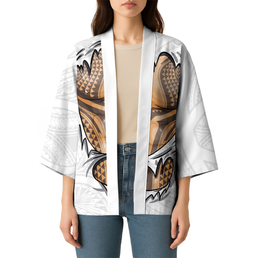 Hawaiian Kakau Kimono Aquaman Tattoo Reveal Effect