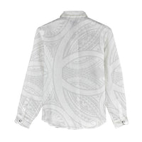 Hawaiian Kakau Women Casual Shirt Aquaman Tattoo Reveal Effect