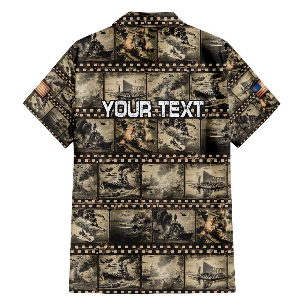 Pearl Harbor Remembrance Day Personalized Family Matching Puletasi and Hawaiian Shirt Memories of December 7 with Red Poppy Lei LT03 - Polynesian Pride