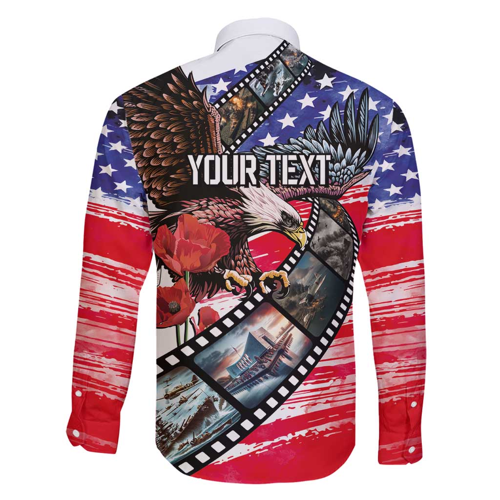 Pearl Harbor Remembrance Day Personalized Family Matching Long Sleeve Bodycon Dress and Hawaiian Shirt Lest We Forget - The Bald Eagle Remembers - Polynesian Pride