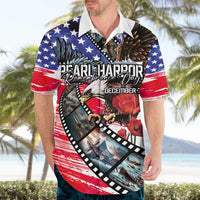 Pearl Harbor Remembrance Day Personalized Hawaiian Shirt Lest We Forget - The Bald Eagle Remembers - Polynesian Pride