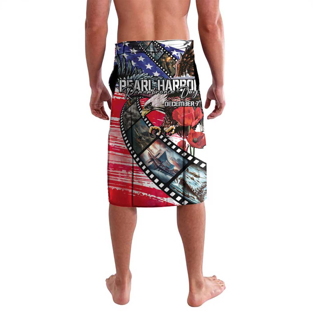 Pearl Harbor Remembrance Day Personalized Lavalava Lest We Forget - The Bald Eagle Remembers - Polynesian Pride