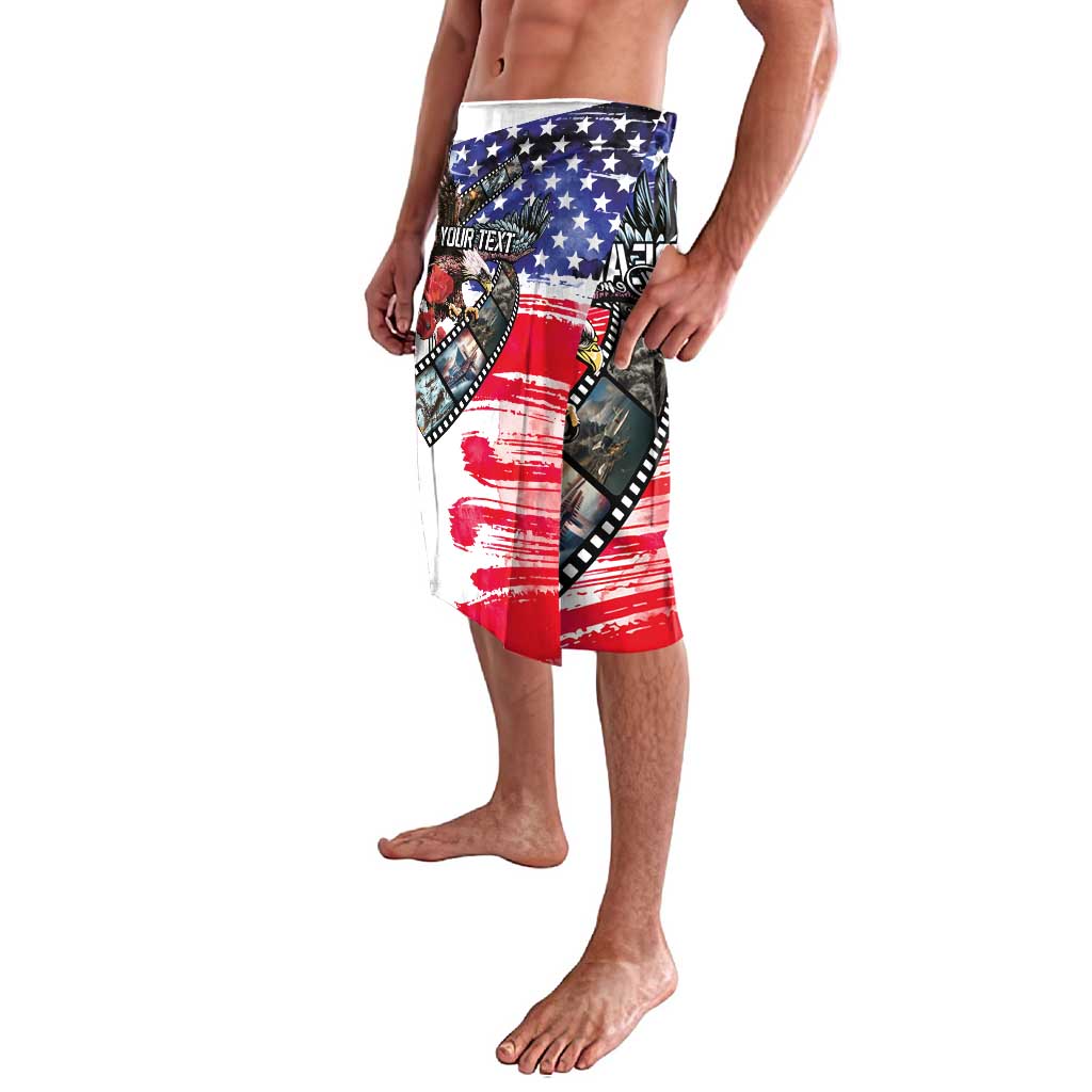 Pearl Harbor Remembrance Day Personalized Lavalava Lest We Forget - The Bald Eagle Remembers - Polynesian Pride