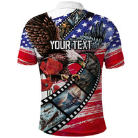 Pearl Harbor Remembrance Day Personalized Polo Shirt Lest We Forget - The Bald Eagle Remembers - Polynesian Pride