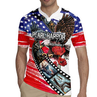 Pearl Harbor Remembrance Day Personalized Rugby Jersey Lest We Forget - The Bald Eagle Remembers - Polynesian Pride