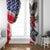 Pearl Harbor Remembrance Day Window Curtain Lest We Forget - The Bald Eagle Remembers - Polynesian Pride