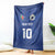 Custom Samoa Rugby Blanket Tatau Tribal Motifs Sporty Style - Polynesian Pride