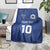 Custom Samoa Rugby Blanket Tatau Tribal Motifs Sporty Style - Polynesian Pride