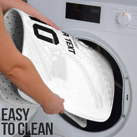 Custom Fiji Rugby Bathroom Set Tapa Tribal Motifs Sporty Style - Polynesian Pride