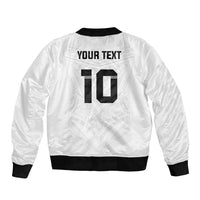 Custom Fiji Rugby Bomber Jacket Tapa Tribal Motifs Sporty Style - Polynesian Pride