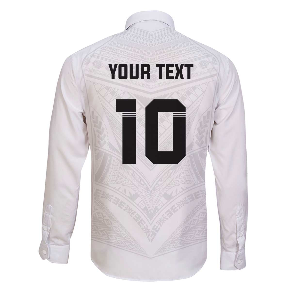 Custom Fiji Rugby Family Matching Off The Shoulder Long Sleeve Dress and Hawaiian Shirt Tapa Tribal Motifs Sporty Style - Polynesian Pride