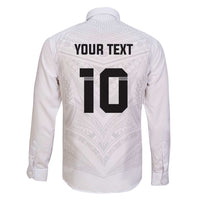 Custom Fiji Rugby Family Matching Off Shoulder Short Dress and Hawaiian Shirt Tapa Tribal Motifs Sporty Style - Polynesian Pride