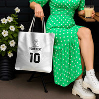 Custom Fiji Rugby Tote Bag Tapa Tribal Motifs Sporty Style - Polynesian Pride