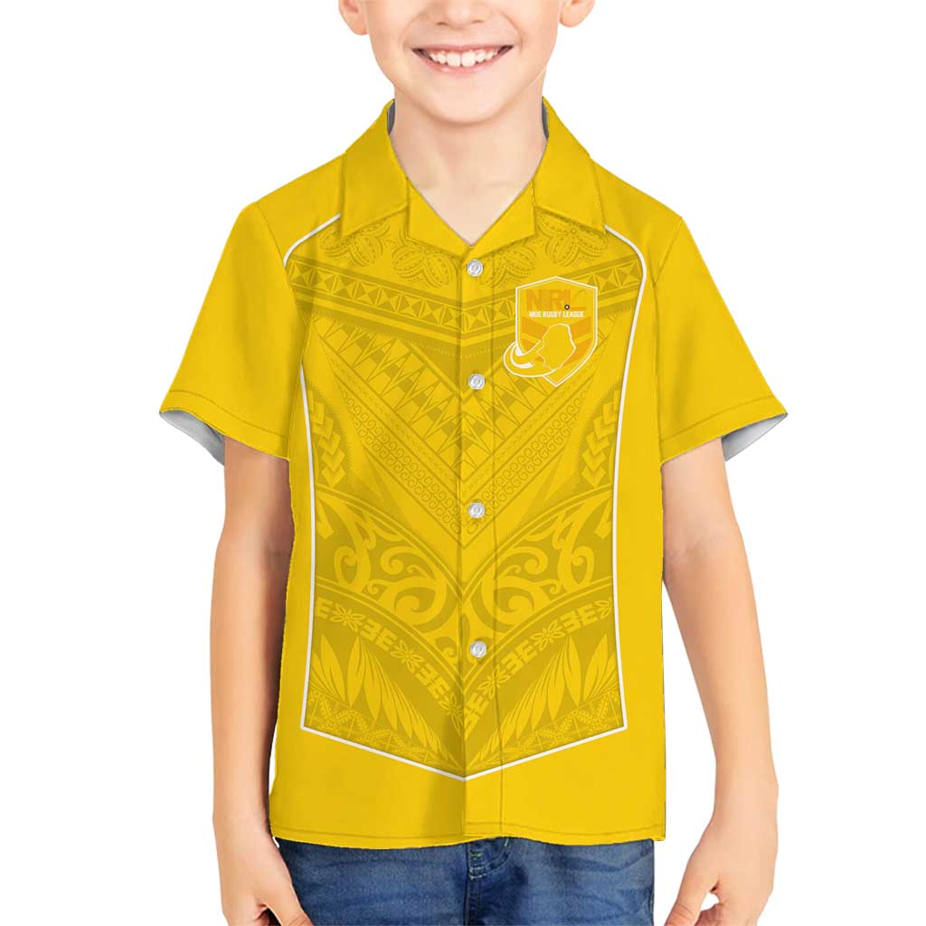 Custom Niue Rugby Family Matching Summer Maxi Dress and Hawaiian Shirt Hiapo Tribal Motifs Sporty Style - Polynesian Pride