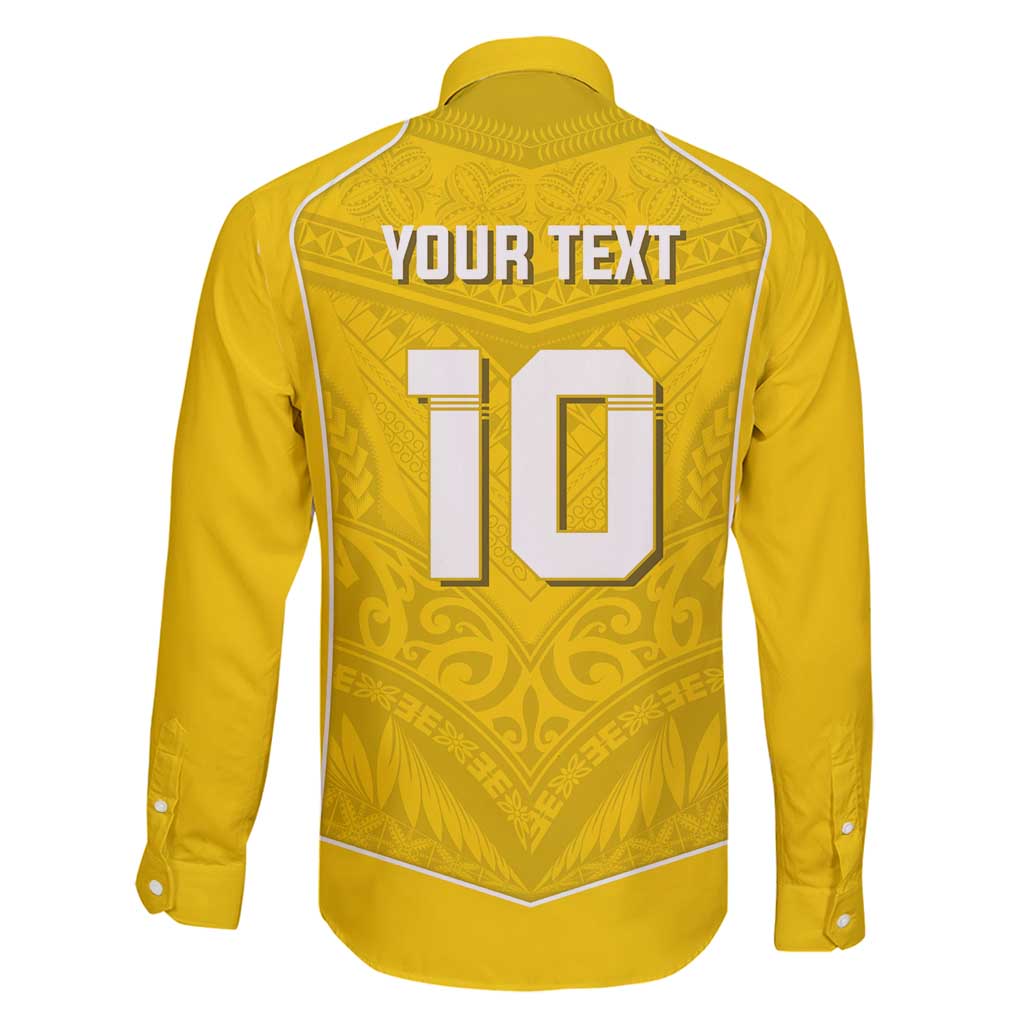 Custom Niue Rugby Family Matching Tank Maxi Dress and Hawaiian Shirt Hiapo Tribal Motifs Sporty Style - Polynesian Pride