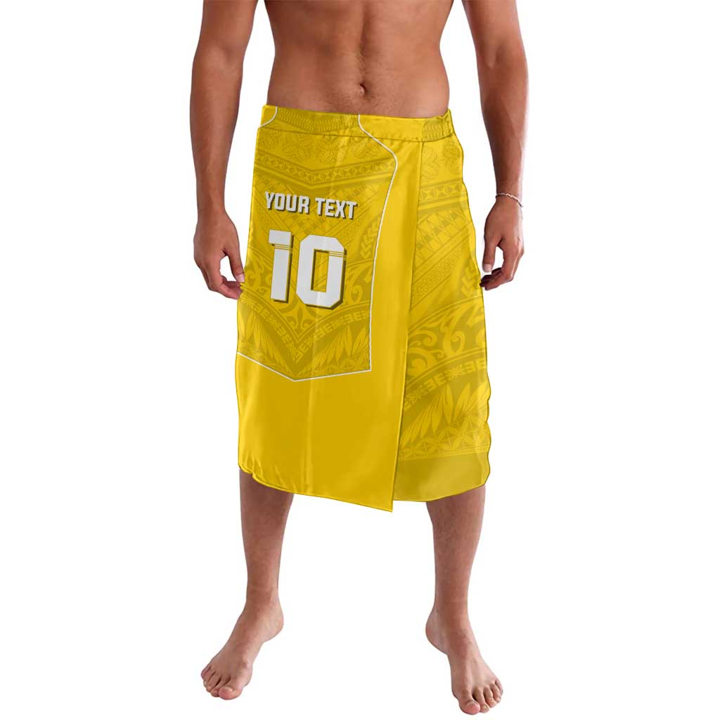 Custom Niue Rugby Lavalava Hiapo Tribal Motifs Sporty Style - Polynesian Pride