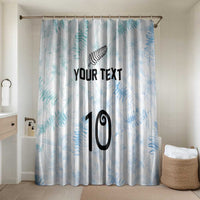 Custom New Zealand Football Bathroom Set The Whites-Aotearoa Inspired - Polynesian Pride