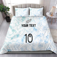 Custom New Zealand Football Bedding Set The Whites-Aotearoa Inspired - Polynesian Pride